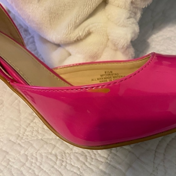 Marc Fisher Christa Patent Pink Pumps - Picture 7 of 10